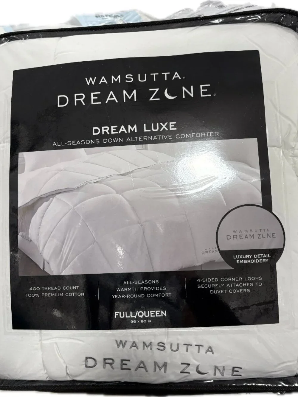 Wamsutta Dream Zone Queen Alternative Down Luxury Comforter All Seasons New